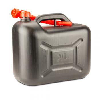 Benzin Kanister 20 Liter schwarz